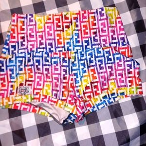 Geometric shorts by derby kiss